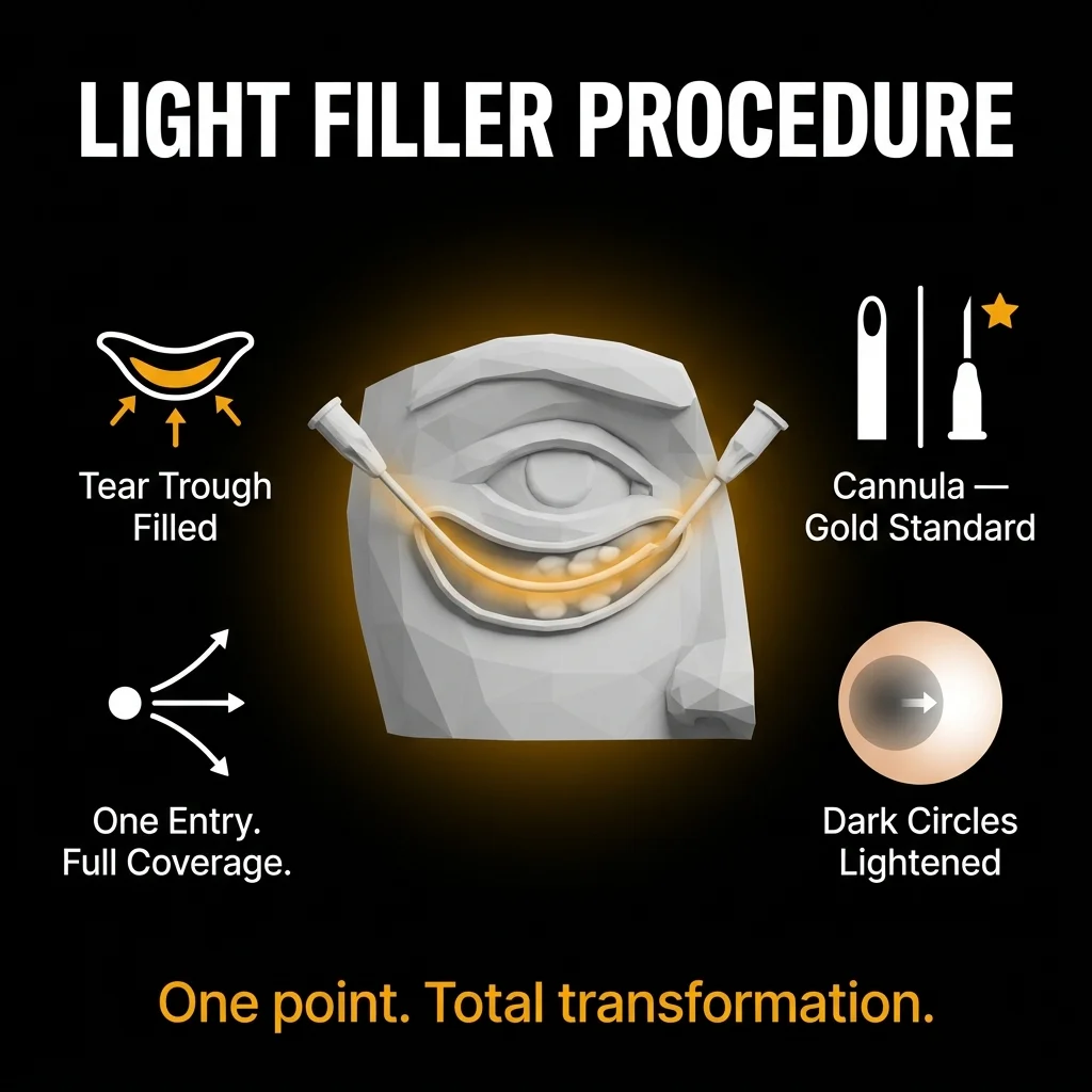 How long does eyelight filler last