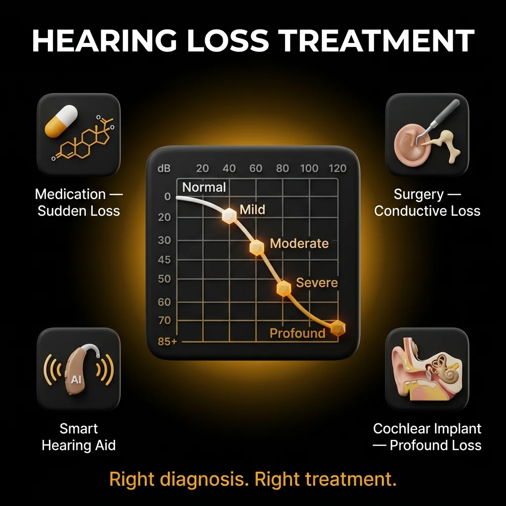 Is there any medicine to improve hearing